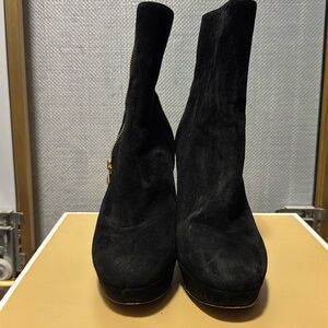 Michael Kors Platform Black Booties.
